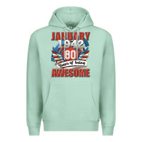 Seafoam january 1942 80 years of being awesome Premium Hoodie - Jasminsmagicworld