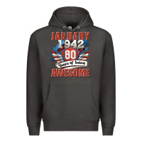 Smoke january 1942 80 years of being awesome Premium Hoodie - Jasminsmagicworld