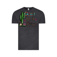 Vintage Black don't be a prick Vintage Tee - CowhideDigitalArt