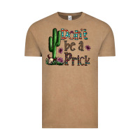 Vintage Coffee don't be a prick Vintage Tee - CowhideDigitalArt