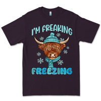 Plum i'm freaking freezing Premium Tee - MaliasSmallBusiness