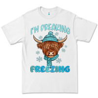 White i'm freaking freezing Premium Tee - MaliasSmallBusiness