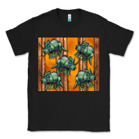 Black dinosaur triceratops Classic Tee - Artiststas