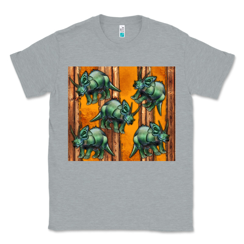 Dinosaur Triceratops Classic Tee by Artiststas | Teevron