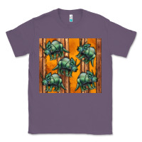 Lavender dinosaur triceratops Classic Tee - Artiststas
