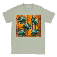 Matcha dinosaur triceratops Classic Tee - Artiststas