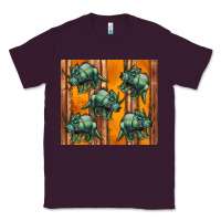 Plum dinosaur triceratops Classic Tee - Artiststas