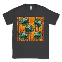 Smoke dinosaur triceratops Classic Tee - Artiststas