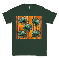 Sports Green dinosaur triceratops Classic Tee - Artiststas