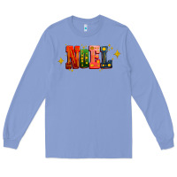 Colony Blue noel Long Sleeve Tee - AdoDesignShop