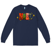 Navy noel Long Sleeve Tee - AdoDesignShop