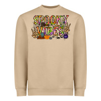 Mushroom spooky vibes Heavyweight Sweatshirt - RacoonDesign