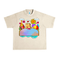Sandshell custom name summer beach toys Urban Heavy Tee - JahusDesignShop