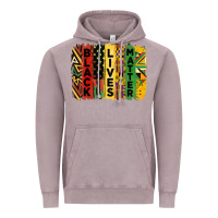 Vintage Zinc junetheenth black livesmatter brush stroke Vintage Hoodie - HRA Design Shop