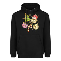 Black christmas conchas Heavyweight Hoodie - MaliasSmallBusiness