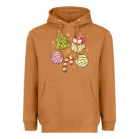 Meerkat christmas conchas Heavyweight Hoodie - MaliasSmallBusiness