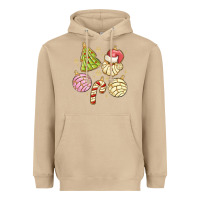 Mushroom christmas conchas Heavyweight Hoodie - MaliasSmallBusiness