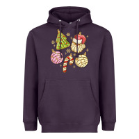 Plum christmas conchas Heavyweight Hoodie - MaliasSmallBusiness