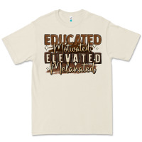 Bone educated motivated elevated melanated Premium Tee - MaliasSmallBusiness
