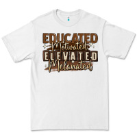 White educated motivated elevated melanated Premium Tee - MaliasSmallBusiness