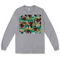 Heather Grey western football Long Sleeve Tee - AdoDesignShop