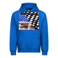 Cobalt racing checkered flag tumbler tbs Urban Hoodie - TumblerDesignByShophia