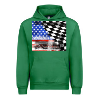 Emerald racing checkered flag tumbler tbs Urban Hoodie - TumblerDesignByShophia