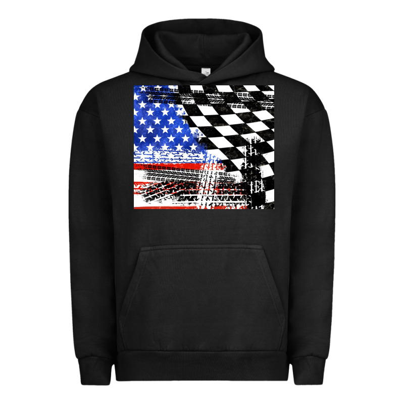 Racing Checkered Flag Tumbler Tbs Urban Hoodie by TumblerDesignByShophia | Teevron