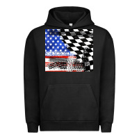 Pigment Black racing checkered flag tumbler tbs Urban Hoodie - TumblerDesignByShophia