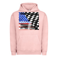 Pigment Salmon racing checkered flag tumbler tbs Urban Hoodie - TumblerDesignByShophia
