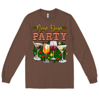 Chestnut new year party christmas coctail Long Sleeve Tee - AdoDesignShop