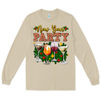 Mushroom new year party christmas coctail Long Sleeve Tee - AdoDesignShop