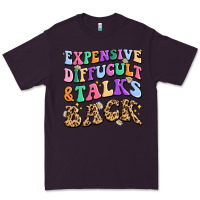 Plum expensive diffucult and talks back Premium Tee - MaliasSmallBusiness
