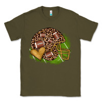 Army Green american football helmet Classic Tee - JahusDesignShop