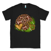 Black american football helmet Classic Tee - JahusDesignShop