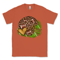 Copper american football helmet Classic Tee - JahusDesignShop