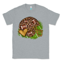 Heather Grey american football helmet Classic Tee - JahusDesignShop