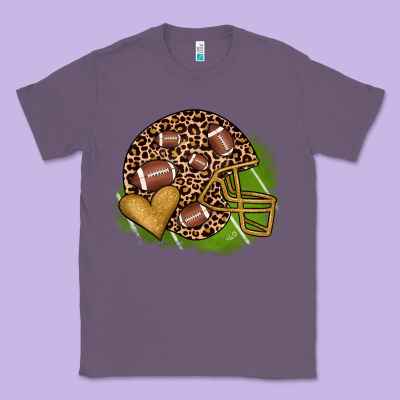 American Football Helmet Classic Tee Designed By Jahusdesignshop