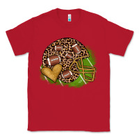 Red american football helmet Classic Tee - JahusDesignShop