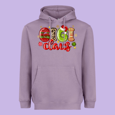 Gigi Claus Heavyweight Hoodie Designed By Maliassmallbusiness