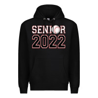 Black senior baseball Premium Hoodie - AdoDesignShop