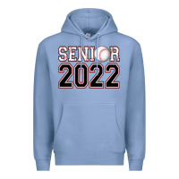 Colony Blue senior baseball Premium Hoodie - AdoDesignShop