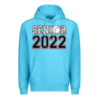 Ocean Blue senior baseball Premium Hoodie - AdoDesignShop