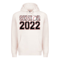 Pale Pink senior baseball Premium Hoodie - AdoDesignShop