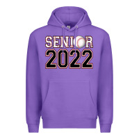 Purple senior baseball Premium Hoodie - AdoDesignShop