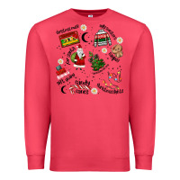 Cardinal Merry Christmas Premium Sweatshirt - MaliasSmallBusiness