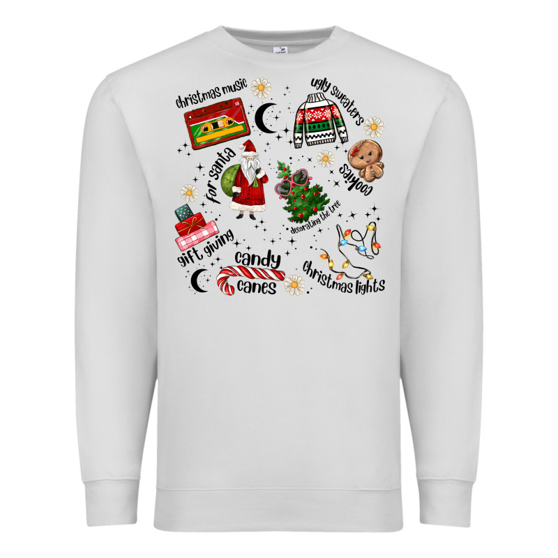 Merry Christmas Premium Sweatshirt by MaliasSmallBusiness | Teevron