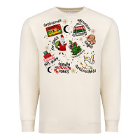 Sandshell Merry Christmas Premium Sweatshirt - MaliasSmallBusiness