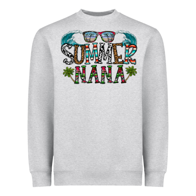 Summer Nana Heavyweight Sweatshirt by CowhideDigitalArt | Teevron