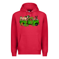 Cardinal st patricks farm animals truck Premium Hoodie - Jasminsmagicworld